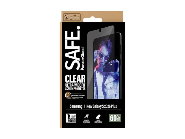 SAFE. by PanzerGlass - Skjermbeskyttelse for mobiltelefon ultravid...