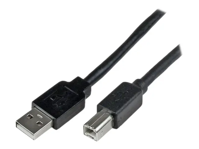 StarTech.com 20m / 65 ft Active USB 2.0 A to B Cable - Long 20 m P...