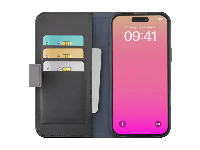 Cellular Line Book Agenda - Lommebok for mobiltelefon fauxlær, øko...