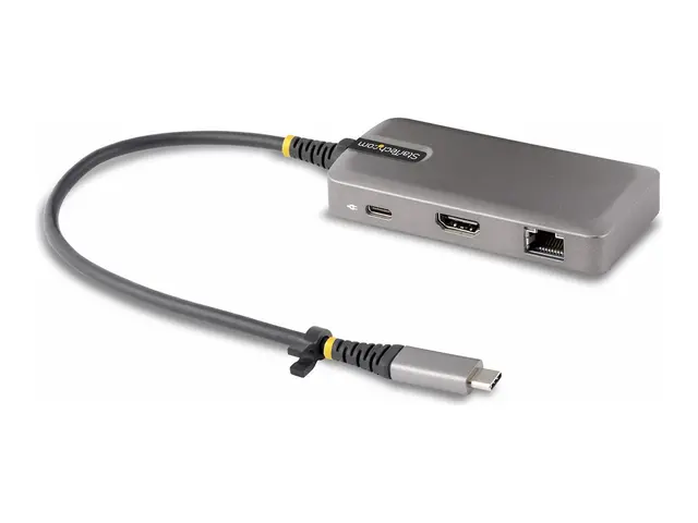 StarTech.com USB-C Multiport Adapter, 4K 60Hz HDMI w/HDR, 2-Port 5...