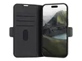 dbramante1928 Oslo Pro - Lommebok for mobiltelefon polyuretan (PU), plastikk - svart - for Apple iPhone 16 Plus