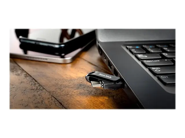 SanDisk Ultra Dual Drive Go - USB-flashstasjon - 32 GB - USB 3.1 G...