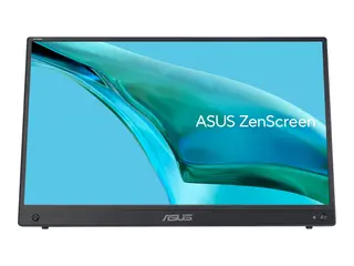 ASUS ZenScreen MB16AHG - LED-skjerm 15.6" - portabel - 1920 x 1080 Full HD (1080p) @ 144 Hz - IPS - 300 cd/m² - 3 ms - Mini HDMI, 2xUSB-C - svart