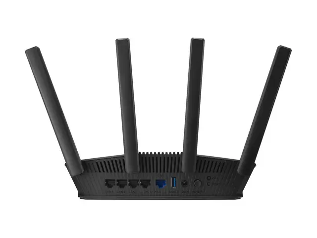 ASUS RT-BE58U - Trådløs ruter 4-portssvitsj 1GbE, 2.5GbE, Wi-Fi 7 ...