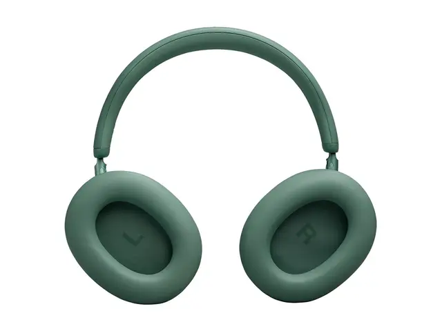 JBL LIVE 780NC - Hodetelefoner med mikrofon full størrelse - Bluetooth - trådløs, kablet - aktiv støydemping - 3,5 mm jakk - grønn 