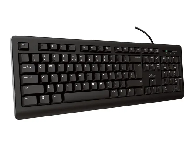 Trust Primo - Tastatur - USB - QWERTY - Nordisk