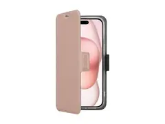 Screenor Clever - Lommebok for mobiltelefon MagSafe-samsvar - økolær, termoplast-polyuretan (TPU) - rosa - for Apple iPhone Air