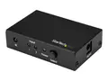 StarTech.com 2 Port HDMI Switch - 4K 60Hz Supports HDCP - IR - HDMI Selector - HDMI Multiport Video Switcher - HDMI Switcher (VS221HD20) - Video/audio switch - 2 x HDMI - stasjon&#230;r - for P/N: SVA5H2NEUA