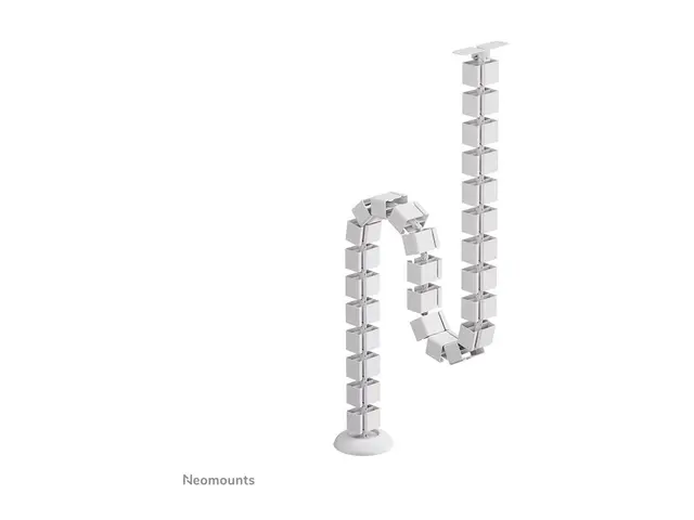Neomounts - Kabelstyringsryggrad screw-mounted, universal hvit