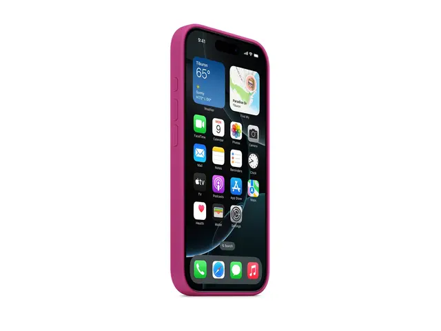 Apple - Baksidedeksel for mobiltelefon MagSafe-samsvar silikon Fuc...