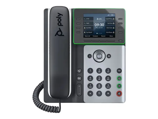 HP Poly Edge E320 - VoIP-telefon med Bluetooth-grensesnitt treveis...
