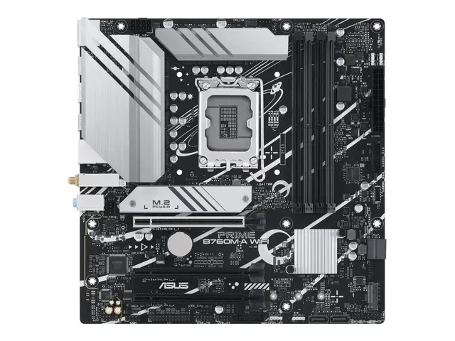 ASUS PRIME B760M-A WIFI - Hovedkort micro ATX LGA1700-sokkel B760 ...