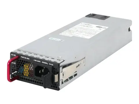 HPE X362 - Strømforsyning - "hot-plug" / redundant (plug-in modul) AC 100-240 V - 720 watt - Europa - for HPE 5130 24, 5130 48, 5500-24, 5500-48, 5510 24, 5510 48; FlexNetwork 5510 24, 5510 48