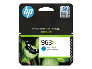HP 963XL - 20.5 ml - Høy ytelse - cyan - original blekkpatron