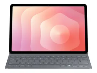 Samsung EF-DX730 - Tastatur og folioveske (bokomslag) smalt - POGO pin - svart tastatur, svart boks - hengeboks - for Galaxy Tab S11