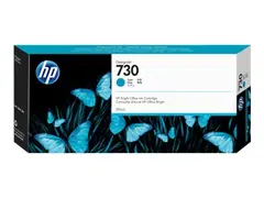 HP 730 - 300 ml - høykapasitets - cyan - original DesignJet - blekkpatron - for DesignJet SD Pro MFP, T1600, T1600dr, T1700, T1700dr, T1708, T1708dr, T2600, T2600dr