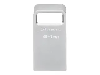 Kingston DataTraveler Micro - USB-flashstasjon 64 GB - USB 3.2 Gen 1