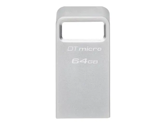 Kingston DataTraveler Micro - USB-flashstasjon 64 GB USB 3.2 Gen 1