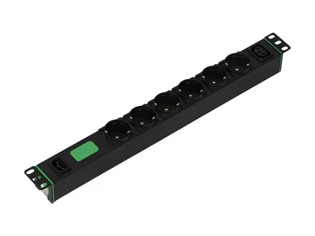 APC Easy Rack PDU Basic horizontal 1-phase 2.3 kW 230 V 10 A 6 x SCHUKO and 1 x C13 sockets IEC60320 C14 input 