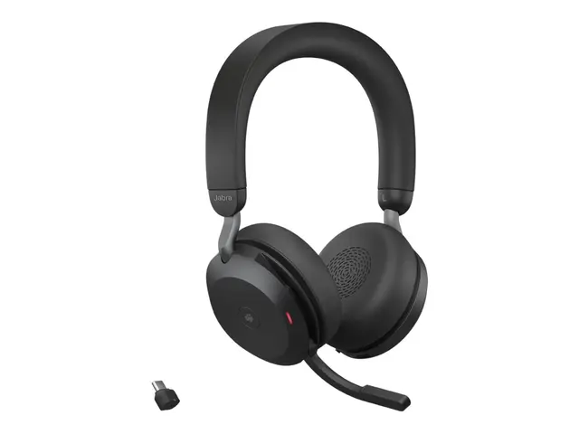 Jabra Evolve2 75 - Hodesett on-ear Bluetooth trådløs aktiv støydem...