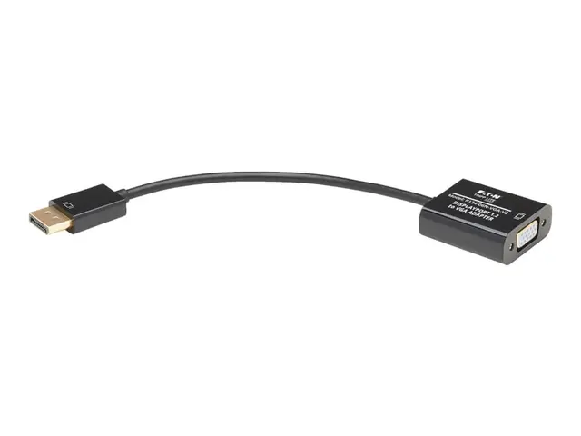 Eaton Tripp Lite Series 6in DisplayPort to VGA Adapter Active Conv...