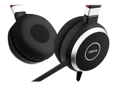 Jabra Evolve 40 UC stereo - Hodesett - on-ear - kablet - 3,5 mm jakk