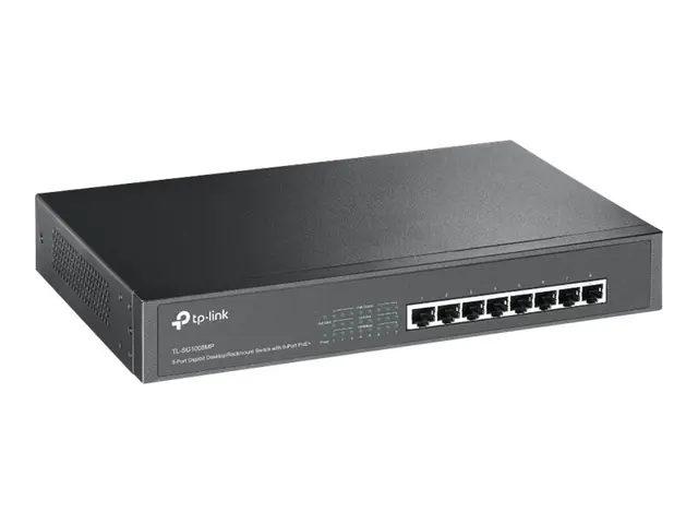TP-Link TL-SG1008MP - Switch - ikke-styrt - 8 x 10/100/1000 (PoE+)...