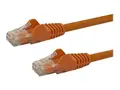 STARTECH 2m Orange Snagless Cat6 UTP Patch Cable - ETL Verified