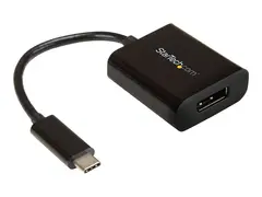 StarTech.com USB C to DisplayPort Adapter 4K 60Hz USB Type-C to DP 1.4 Monitor Video Converter (DP Alt Mode) - Thunderbolt 3 Compatible - DisplayPort-adapter - 24 pin USB-C til DisplayPort - 14 cm