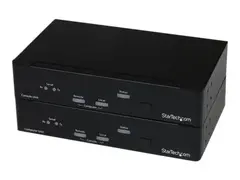 STARTECH.COM USB DVI KVM Console Extender w/ Serial &amp; Audio Over MM Fiber