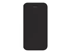 OtterBox Strada Series - Lommebok for mobiltelefon polyuretan, polykarbonat, syntetisk gummi - svart - for Apple iPhone 6, 6s, 7, 8, SE (2nd generation), SE (3rd generation)