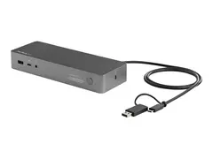 STARTECH.COM Universal Laptop Docking Station - USB-C &amp; USB 3.0 - Dual 4K DP &amp;