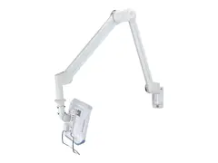 Neomounts FPMA-HAW200 - Brakett full bevegelse - for LCD-skjerm - medisinsk - hvit - skjermst&#248;rrelse: 10&quot;-27&quot; - veggmonterbar