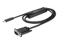 STARTECH.COM USB-C to VGA Adapter Cabl - 2m (6 ft.) - 1920x1200