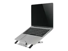 Neomounts NSLS100 - Stativ - for notebook/nettbrett s&#248;lv - skjermst&#248;rrelse: 10&quot;-22&quot; - skrivebord