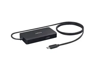 Jabra PanaCast USB Hub - dokkingstasjon - USB-C VGA, HDMI 