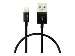 Leitz - Lightning-kabel - USB hann til Lightning hann 30 cm - svart