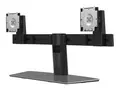 Dell MDS19 Dual Monitor Stand - Stativ - for 2 skjermer skjermstørrelse: 19"-27"