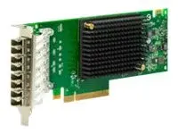 Emulex Gen 6 LPE31004-M6 - Vertbussadapter PCIe 3.0 x8 lav profil - 16Gb Fibre Channel Gen 6 x 4