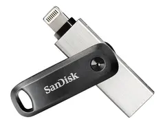 SanDisk iXpand Go - USB-flashstasjon - 128 GB USB 3.0 / Lightning