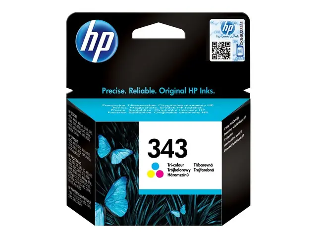 HP 343 - 7 ml farge (cyan, magenta, gul) original blekkpatron for ...