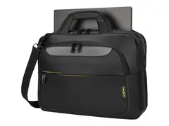 Targus CityGear Topload Laptop Case - Notebookbæreveske 15" - 17.3" - svart