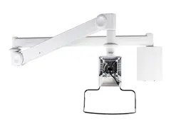 Neomounts FPMA-HAW100 - Brakett - full bevegelse for LCD-skjerm - medisinsk - hvit - skjermst&#248;rrelse: 10&quot;-24&quot; - veggmonterbar