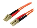 StarTech.com 3m Fiber Optic Cable - Multimode Duplex 50/125 LSZH - LC/LC - OM2 - LC to LC Fiber Patch Cable - nettverkskabel - 3 m