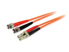 STARTECH 1m Duplex MM Fiber Optic Cabl LC-ST