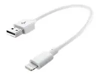 Cellular Line - Lightning-kabel - Lightning hann til USB hann 15 cm