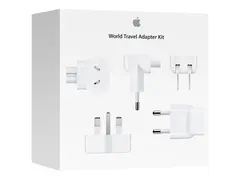 Apple World Travel Adapter Kit Str&#248;mkontaktadaptersett - for MacBook; MacBook Air with Retina display; MacBook Pro