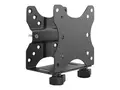 StarTech.com Thin Client Mount - Mini PC VESA Mount Adjustable .7 to 2.8&quot; - Under Desk Computer Mount - Mac Mini Monitor Mount (ACCSMNT) monteringskomponent - for tynnklient - svart