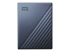WD My Passport Ultra WDBC3C0020BBL - Harddisk kryptert - 2 TB - ekstern (b&#230;rbar) - USB 3.0 (USB-C kontakt) - 256-bit AES - bl&#229;