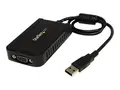 StarTech.com USB to VGA Adapter 1920x1200 - External Video &amp; Graphics Card - Dual Monitor Display Adapter - Supports Windows (USB2VGAE3) - USB/VGA-adapter - USB til HD-15 (VGA) - TAA-samsvar - 50 cm